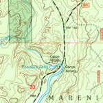 United States Geological Survey Marenisco, MI (1999, 24000-Scale) digital map