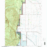 United States Geological Survey Mares Egg Spring, OR (1998, 24000-Scale) digital map