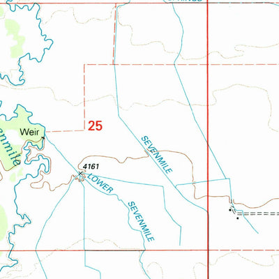 United States Geological Survey Mares Egg Spring, OR (1998, 24000-Scale) digital map