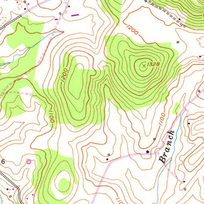 United States Geological Survey Maretburg, KY (1953, 24000-Scale) digital map