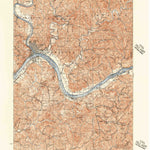 United States Geological Survey Maretta, WV-OH (1927, 62500-Scale) digital map