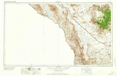 United States Geological Survey Marfa, TX (1965, 250000-Scale) digital map