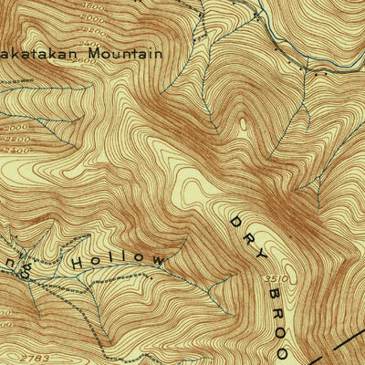United States Geological Survey Margaretville, NY (1904, 62500-Scale) digital map
