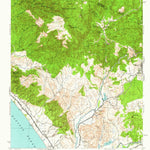 United States Geological Survey Margarita Peak, CA (1941, 62500-Scale) digital map