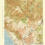 United States Geological Survey Margarita Peak, CA (1942, 62500-Scale) digital map