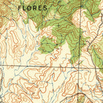 United States Geological Survey Margarita Peak, CA (1942, 62500-Scale) digital map