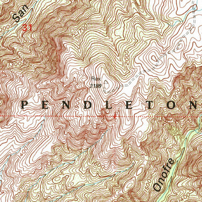 United States Geological Survey Margarita Peak, CA (1997, 24000-Scale) digital map