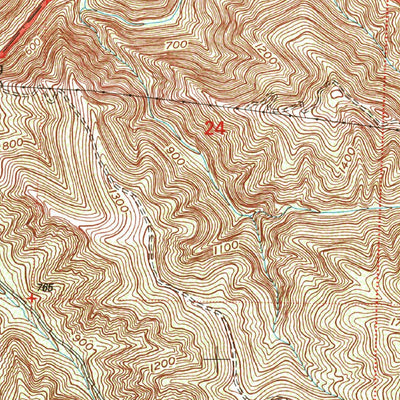 United States Geological Survey Margarita Peak, CA (1997, 24000-Scale) digital map