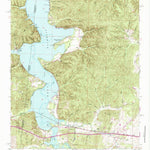 United States Geological Survey Margerum, AL-MS (1953, 24000-Scale) digital map