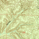 United States Geological Survey Margerum, AL-MS (1953, 24000-Scale) digital map