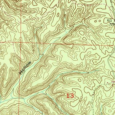 United States Geological Survey Margerum, AL-MS (1953, 24000-Scale) digital map