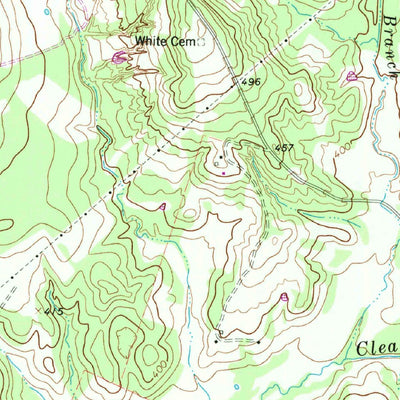 United States Geological Survey Margie, TX (1964, 24000-Scale) digital map
