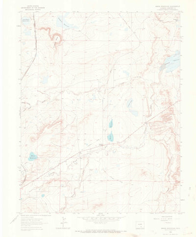 United States Geological Survey Maria Reservoir, CO (1963, 24000-Scale) digital map