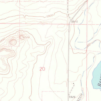 United States Geological Survey Maria Reservoir, CO (1963, 24000-Scale) digital map