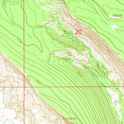 United States Geological Survey Mariano Lake, NM (1963, 24000-Scale) digital map