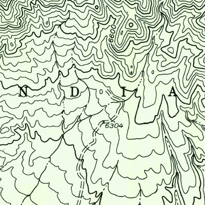 United States Geological Survey Mariano Wash East, CO (1958, 24000-Scale) digital map