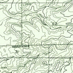 United States Geological Survey Mariano Wash West, CO (1958, 24000-Scale) digital map