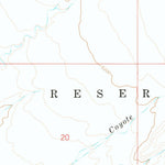 United States Geological Survey Mariano Wash West, CO (1979, 24000-Scale) digital map