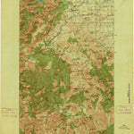 United States Geological Survey Marias Pass, MT (1913, 125000-Scale) digital map