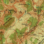 United States Geological Survey Marias Pass, MT (1913, 125000-Scale) digital map