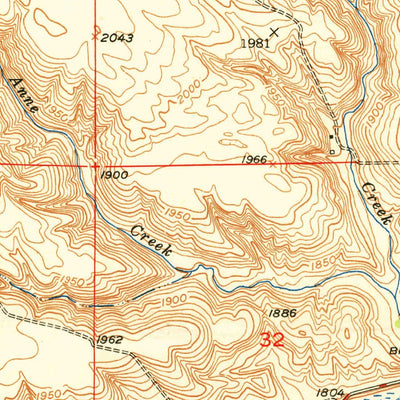 United States Geological Survey Mariaville, NE (1950, 24000-Scale) digital map