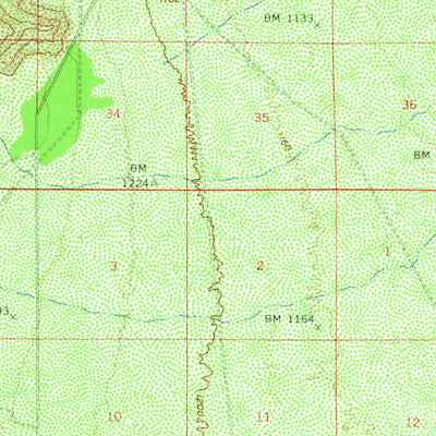 United States Geological Survey Maricopa, AZ (1952, 62500-Scale) digital map