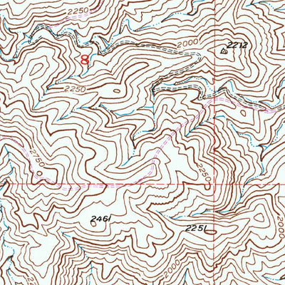 United States Geological Survey Maricopa, CA (1950, 24000-Scale) digital map