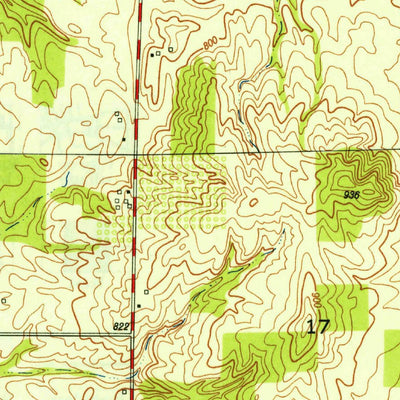 United States Geological Survey Marietta, IN (1948, 24000-Scale) digital map
