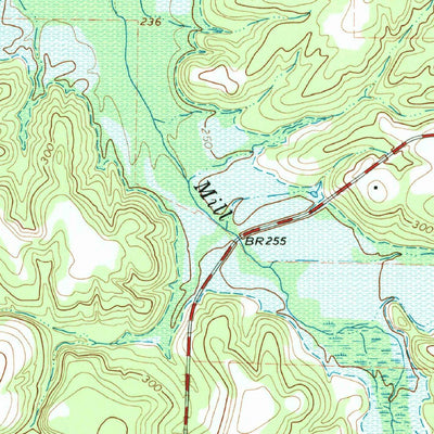 United States Geological Survey Marietta, TX (1965, 24000-Scale) digital map