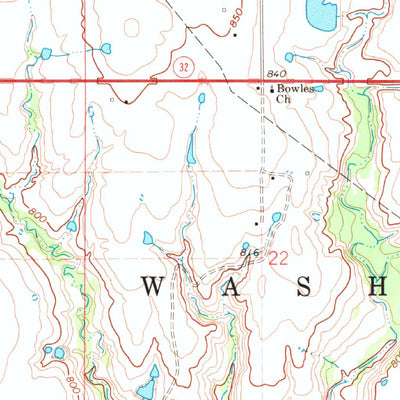 United States Geological Survey Marietta West, OK-TX (1968, 24000-Scale) digital map