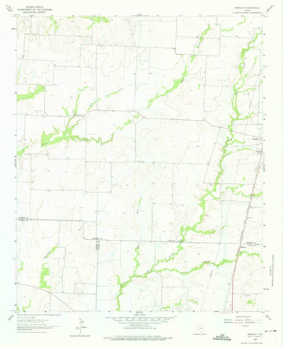 United States Geological Survey Marilee, TX (1961, 24000-Scale) digital map