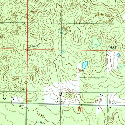 United States Geological Survey Marilla, MI (1987, 24000-Scale) digital map