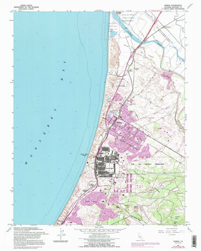 United States Geological Survey Marina, CA (1947, 24000-Scale) digital map
