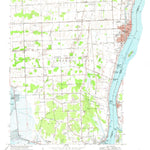 United States Geological Survey Marine City, MI (1968, 24000-Scale) digital map
