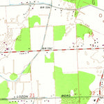 United States Geological Survey Marine City, MI (1968, 24000-Scale) digital map
