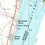 United States Geological Survey Marine City, MI (1968, 24000-Scale) digital map