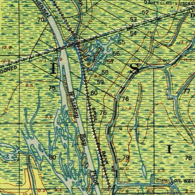 United States Geological Survey Maringouin, LA (1935, 62500-Scale) digital map