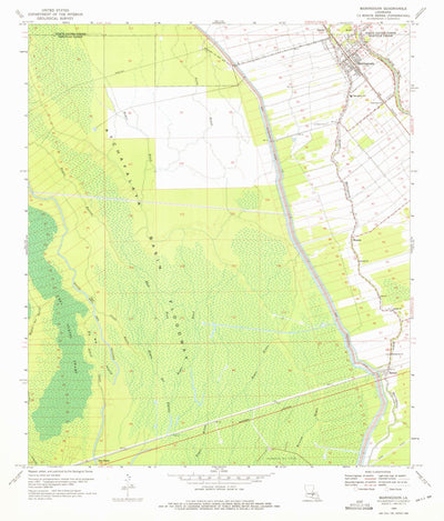 United States Geological Survey Maringouin, LA (1969, 24000-Scale) digital map