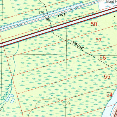 United States Geological Survey Maringouin, LA (1992, 24000-Scale) digital map