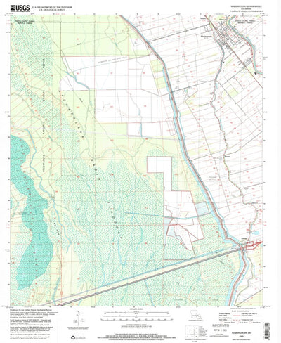 United States Geological Survey Maringouin, LA (1999, 24000-Scale) digital map
