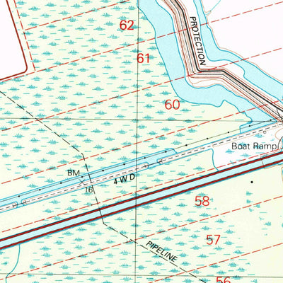 United States Geological Survey Maringouin, LA (1999, 24000-Scale) digital map