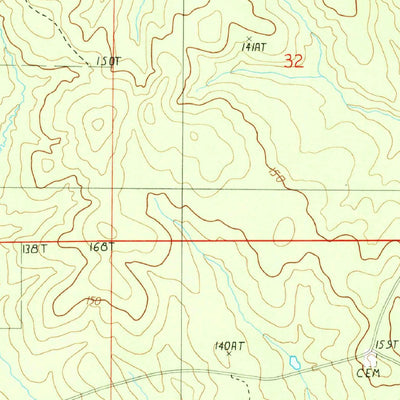 United States Geological Survey Marion East, LA (1988, 24000-Scale) digital map