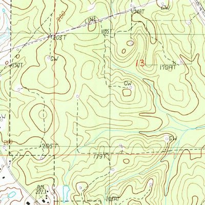 United States Geological Survey Marion East, LA (1988, 24000-Scale) digital map