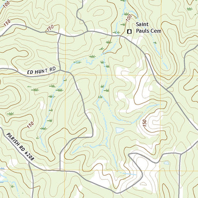 United States Geological Survey Marion East, LA (2020, 24000-Scale) digital map