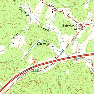 United States Geological Survey Marion East, NC (1962, 24000-Scale) digital map