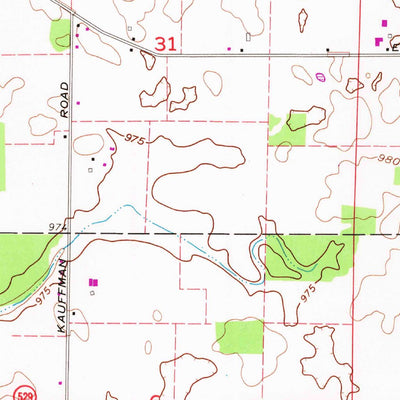 United States Geological Survey Marion East, OH (1961, 24000-Scale) digital map