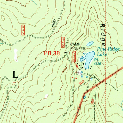 United States Geological Survey Marion Forks, OR (1994, 24000-Scale) digital map