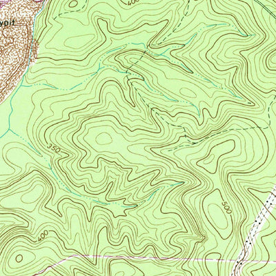 United States Geological Survey Marion, GA (1973, 24000-Scale) digital map