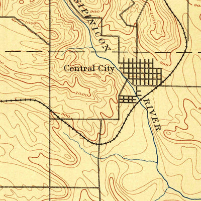 United States Geological Survey Marion, IA (1889, 62500-Scale) digital map