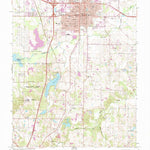 United States Geological Survey Marion, IL (1966, 24000-Scale) digital map